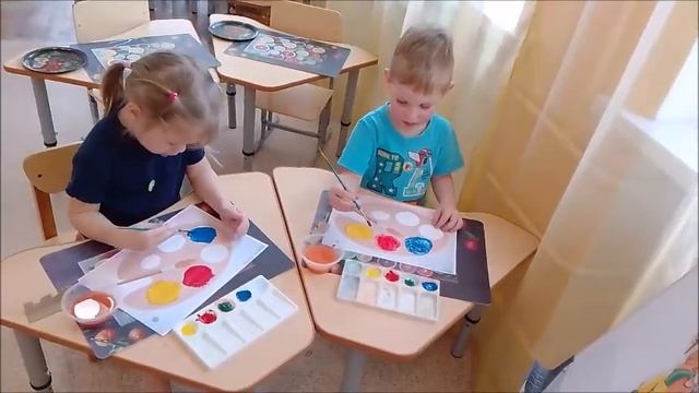 Кружок Фантазеры мл.гр Занятие № 1 Знакомство с красками смотреть онлайн