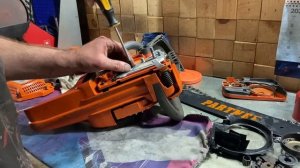 Полное ТО Husqvarna 135. Нюансы по шинам.