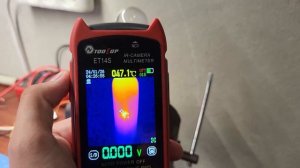 Тепловизор + мультиметр TOOLTOP ET14S как пользоваться, разб