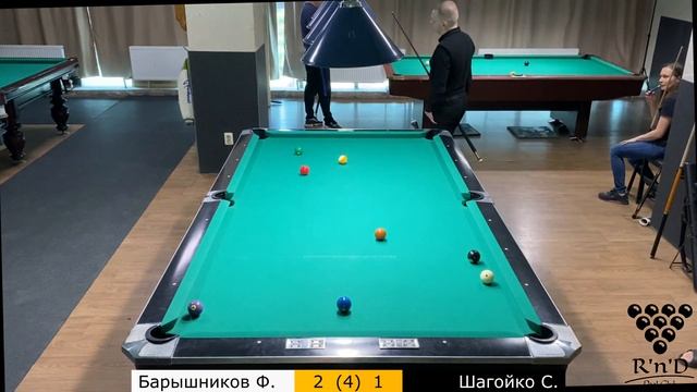 Барышников Ф. – Шагойко С. Roll'n'Draw Pool Club. «9». 19.05.2024 смотреть онлайн