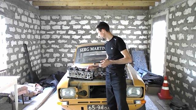 Дорабатываем коллектор для Москвич 2140 Drift. ГБЦ собрана