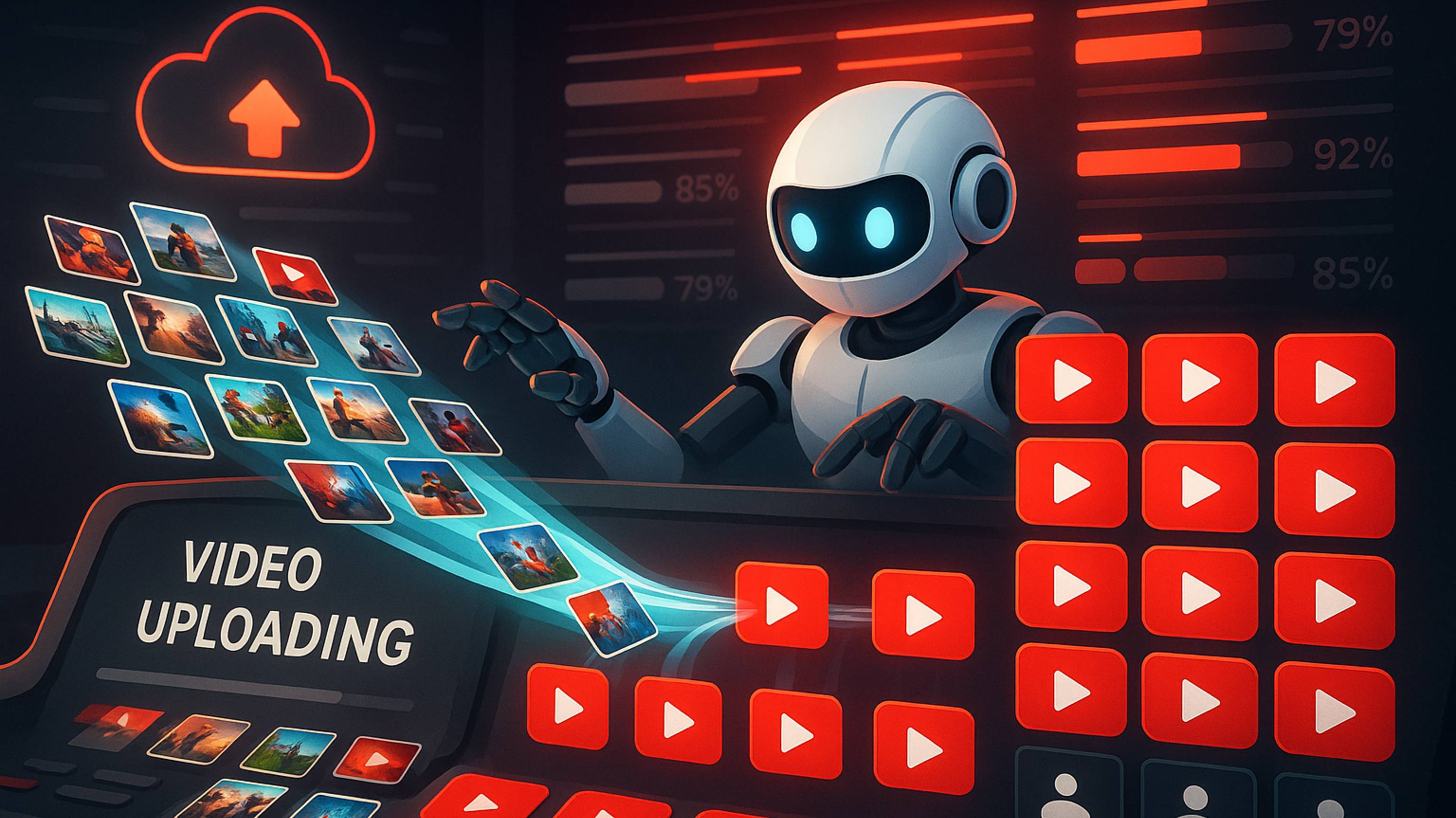 YOUTUBE. РЕЖИМ РАБОТЫ: ЗАГРУЗКА ВИДЕО смотреть онлайн