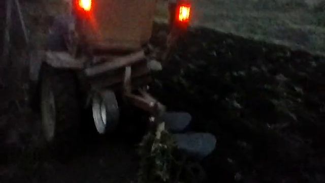 самодельный плуг на кмз