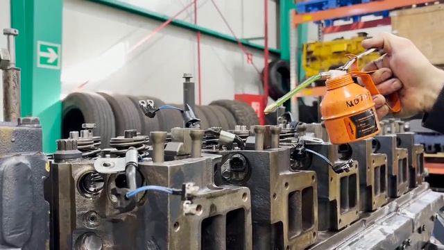 ✅ Вернули в строй двигатель Komatsu 6D140E-5