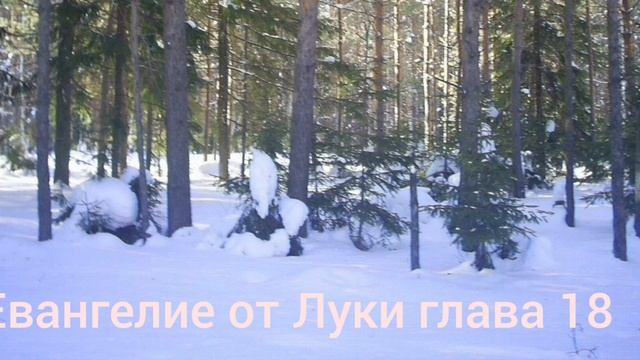 Библия Евангелие от Луки глава 18 смотреть онлайн