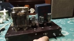 Ламповый усилитель на 6П45С с ФИКСИРОВАННЫМ СМЕЩЕНИЕМ.