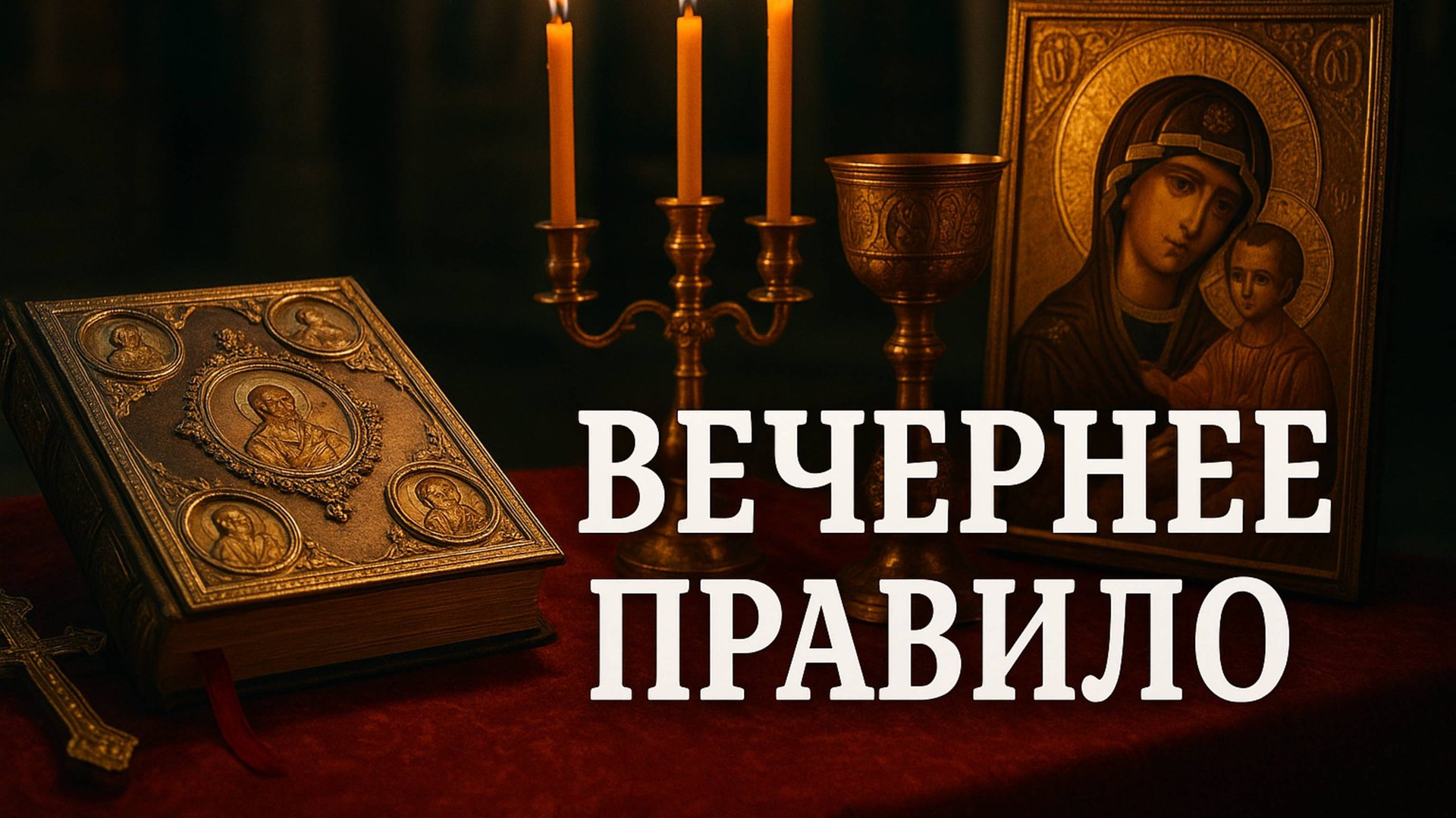 ВЕЧЕРНЕЕ ПРАВИЛО МОЛИТВА ВЕЧЕРОМ смотреть онлайн