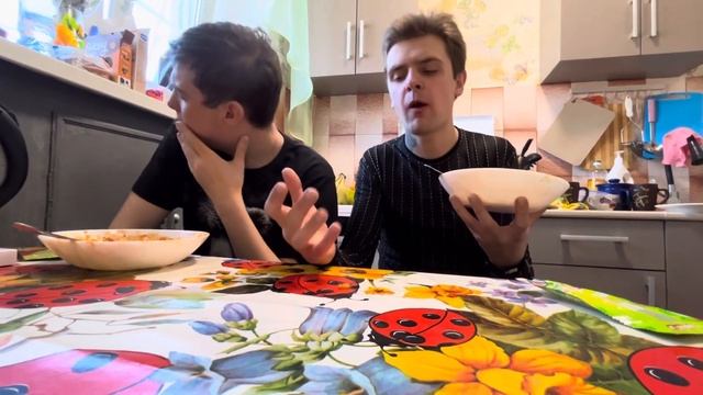 Часть 2 продолжение острой лапши SamYang X 3🔥🔥🔥