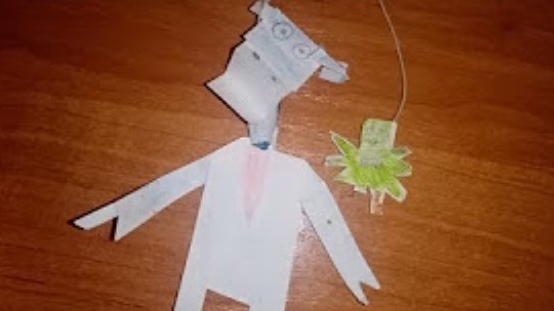 Бумажки "Домашняя игра" 1 серия