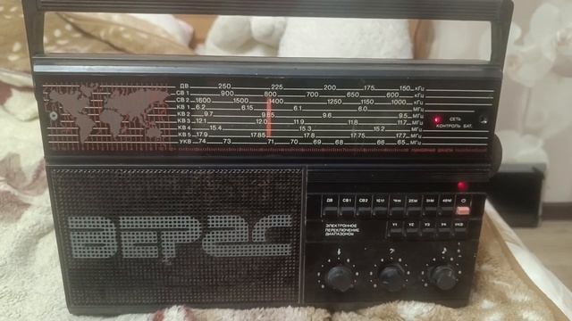 Радиоприёмник Верас 225в процессе реставрации