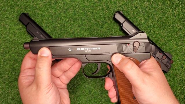 Пневматический пистолет АПС Стечкин Gletcher APS / BORNER APS Blowb смотреть онлайн