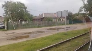 Поездка на Коломенском трамвае