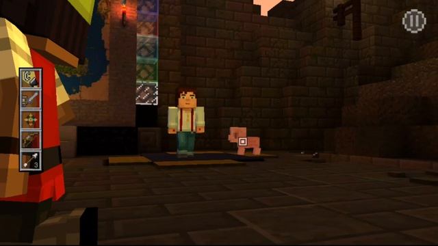 Minecraft: Story Mode |№4| Храм ордена камня