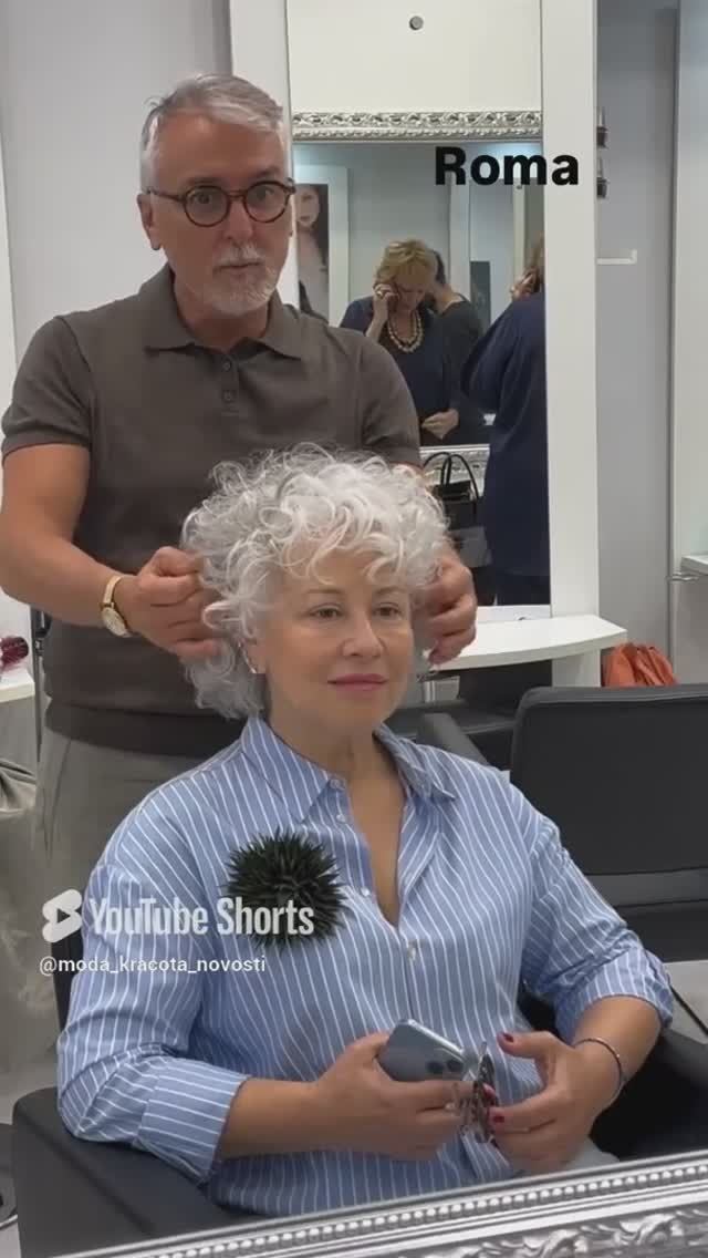 Стрижка БОБ после 70 лет: Кудрявый БОБ смотреть онлайн