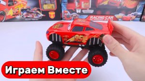 Машинки мультики ! Играем в игрушки из мультика ТАЧКИ ! АСМР видео для детей