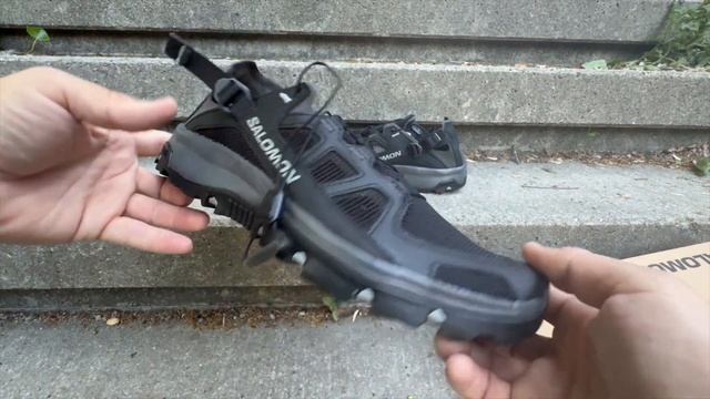 Salomon Techamphibian 5 -топ 5 летних кроссовок  2025. Обзор,  Пример?