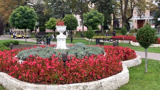 Ставропольский край, Пятигорск. Парк Цветник смотреть онлайн