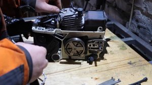 Китайская бензопила. Ремонт. Первый опыт. DIY.