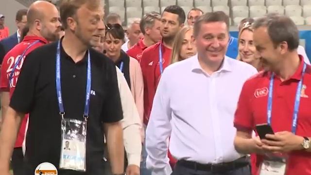 «Высота 102 ТВ»: На «Волгоград Арене» в ожидании матча Ч