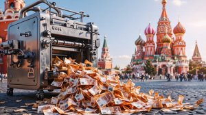 Россия рисует рубли из пустоты. Русские живут в долг