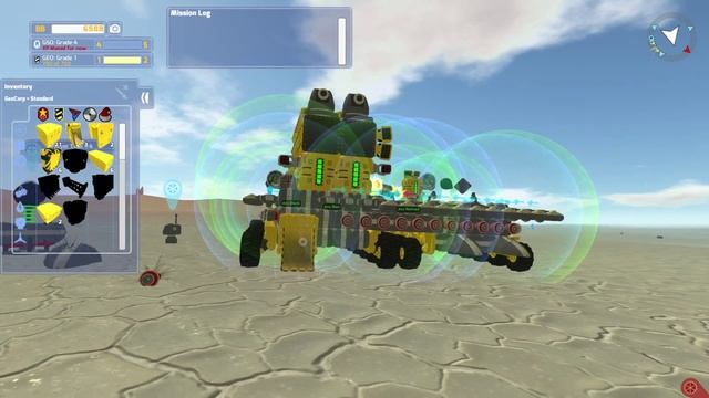 TerraTech а почему бы и не столкнуть моба в дыру карты