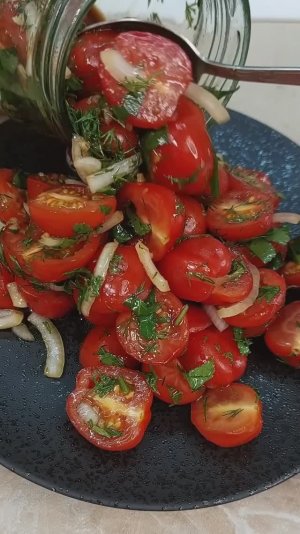 Закусочные помидоры за 30 минут!