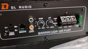 Установка Barracuda 12A Flat от DL Audio в старенькую Toyota