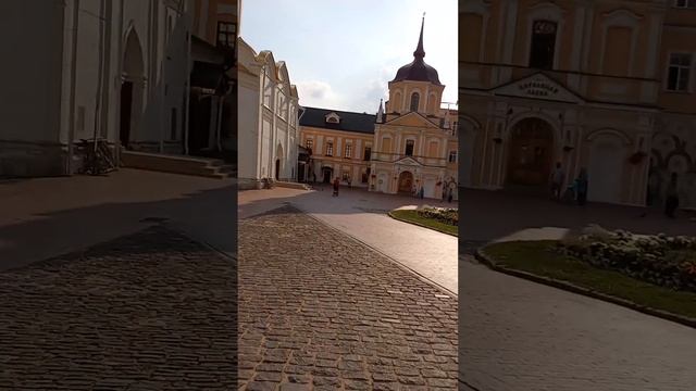 Сергиев Посад. Площадь перед храмами, общий обзор. Рел?