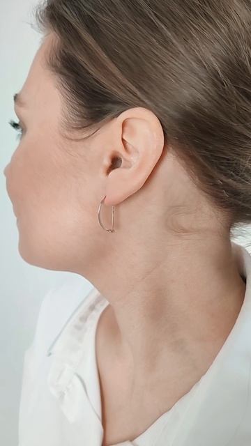 Серьги от Серебряной птицы в позолоте смотреть онлайн