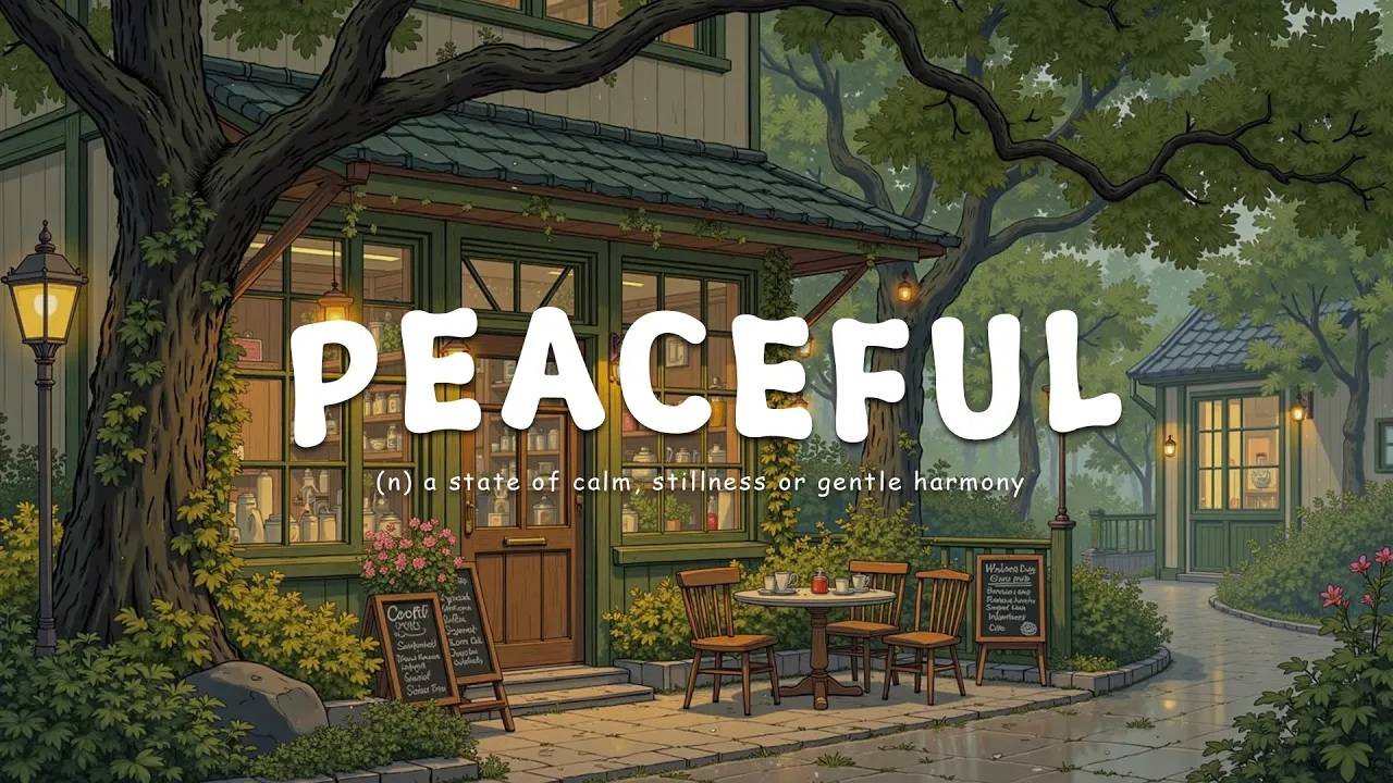 peaceful a state of calm, stillness or gentle harmony music playlist to help you relax смотреть онлайн