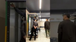 Сборка холодильной горки витринного типа!