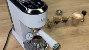 Холодна кава на DeLonghi DEDICA Duo / Кавоварка DeLonghi EC 890 WI в  elitec