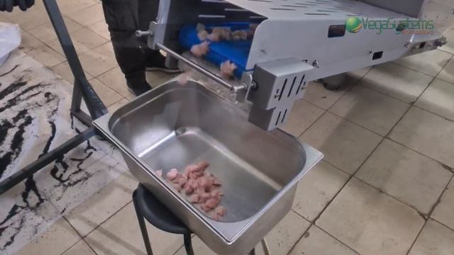 Машина для нарезки мяса Vega Meat Dicer 550/750 | Нарезка мяса смотреть онлайн