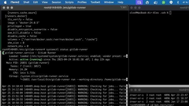 Устанавливаем gitlab runner | Автоматизация на питоне №13 смотреть онлайн