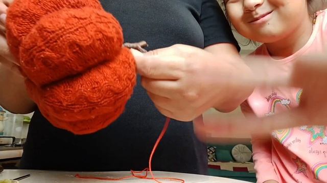 Декоративті асқабақ жасау. ТЫКВА декоративная.