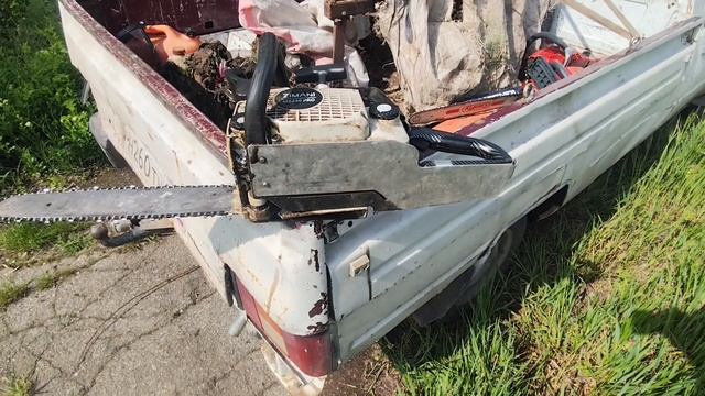 Как ломалась Zimani 250 за два года проф работы. #zimani #stihl