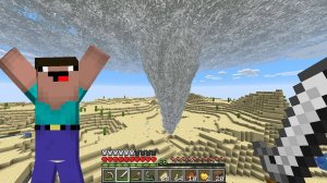 Майнкрафт, но в нашем мире ТОРНАДО