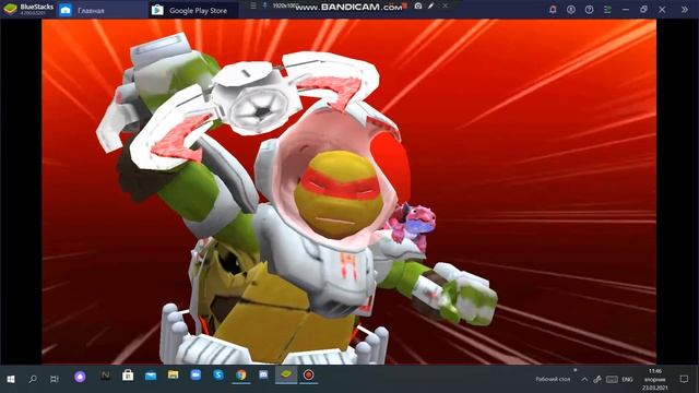 Рафаели против шредера и кренга! Черепашки ниндзя Лег?