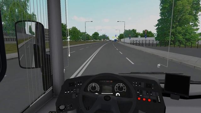 ОМСИ 2 - Автобус  499 с флагами