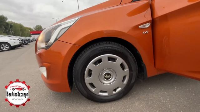 Обзор Hyundai Solaris I · Рестайлинг, 2014 г. в Минске, Тимирязев?