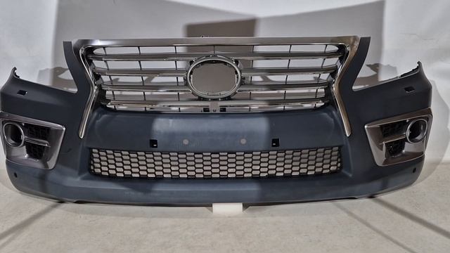 Lexus LX570 передній бампер 2008-2012 на 2012-2016 F-Sport смотреть онлайн