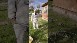 Грунтовка деревянного дома