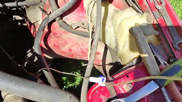 Как убрать воздух при замене главного цилиндра. Прока?