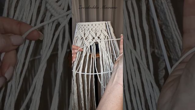 Узор для абажура макраме смотреть онлайн