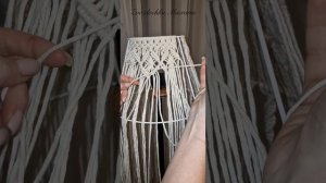 Узор для абажура макраме