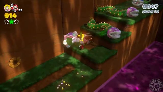 Болото пираний-выползков. Super Mario 3D World 2020 RUS (Switch)