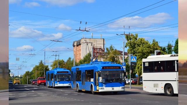 Самые длинные и короткие троллейбусные маршруты Грод?