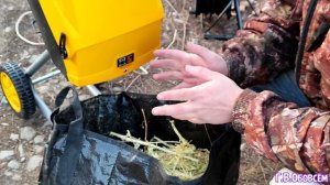 Дробилка для веток и травы!