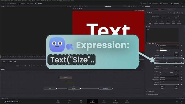 Особенности использования ВЫРАЖЕНИЙ [Expressions] во вкладке [Fusion] в DaVinci Resolve смотреть онлайн