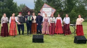 08.06.2025 Троицкий фестиваль. Казачий вокальный ансамбль "Златая Русь» Электрогорск